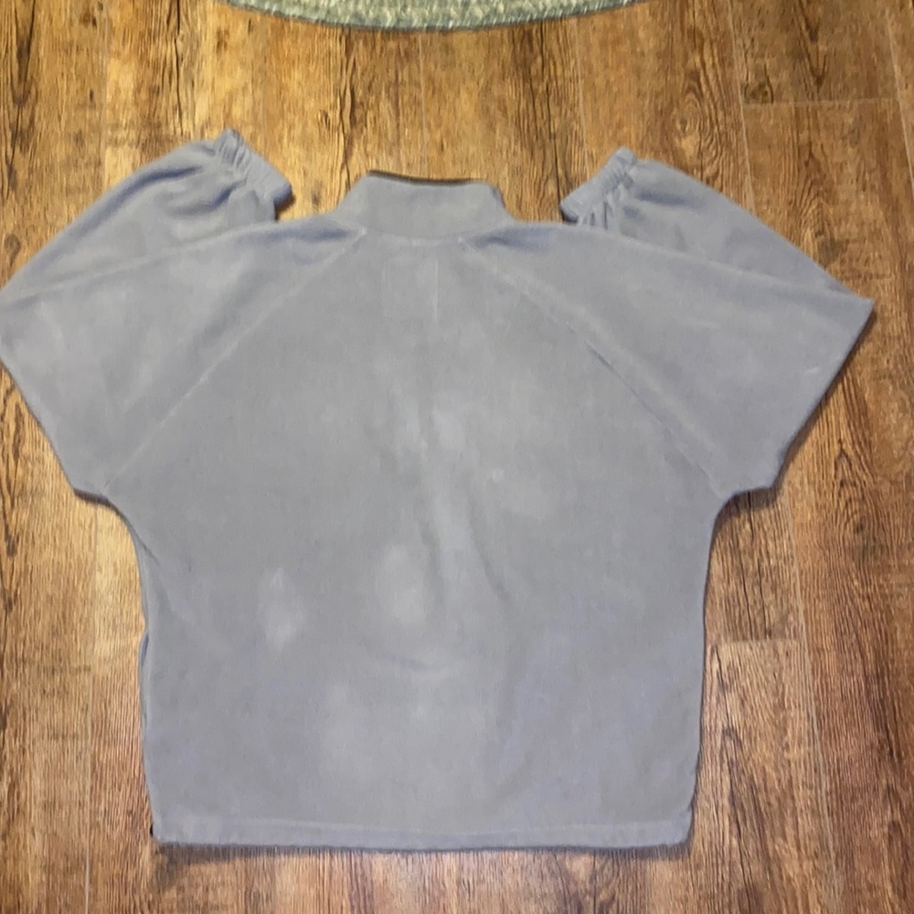Hollister Men’s Grey Quarter-Zip Size M - Picture 4 of 4